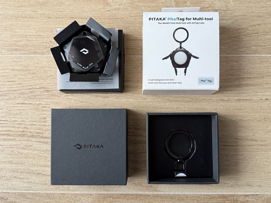 Brelok Pitaka PitaTag Multi-tool do Apple AirTag