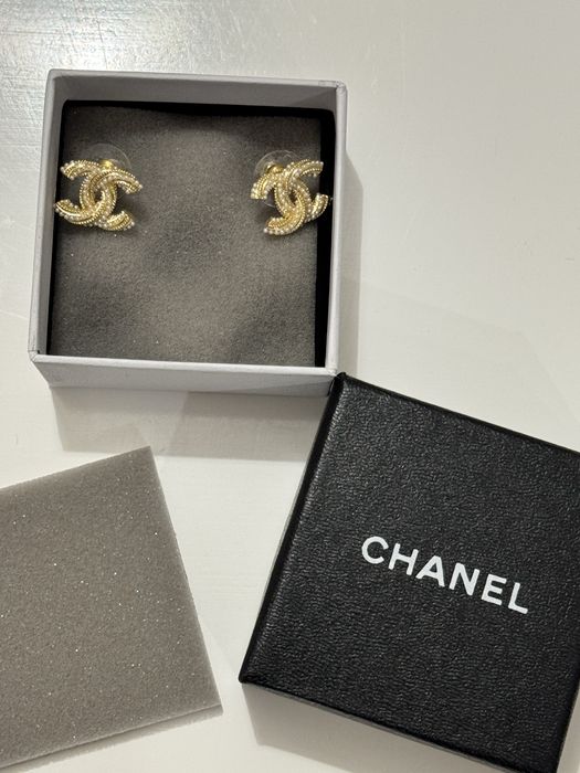 Сережки Chanel
