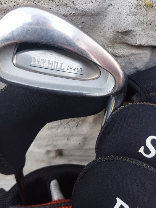 Zestaw do gry w golfa kije +torba