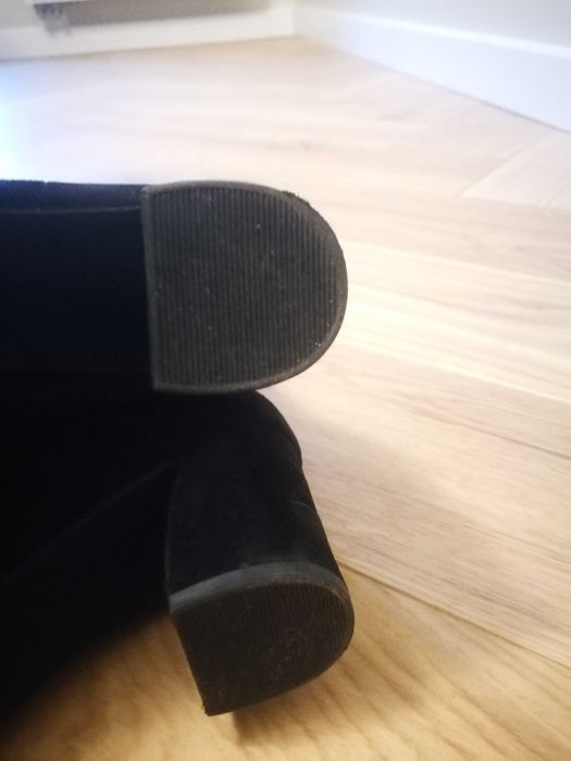 Hogl botki 37,5 zamszowe