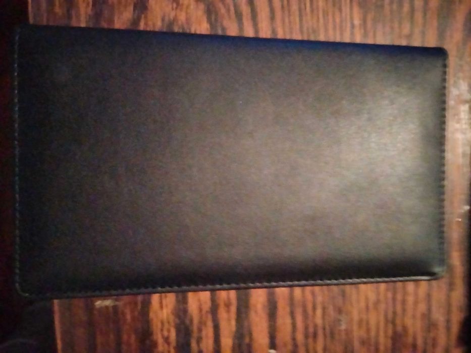 Wizytownik Alassio imitacja skóry czarny