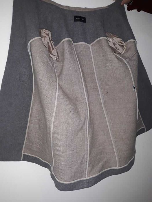Anoraque cinzento da Massimo Dutti