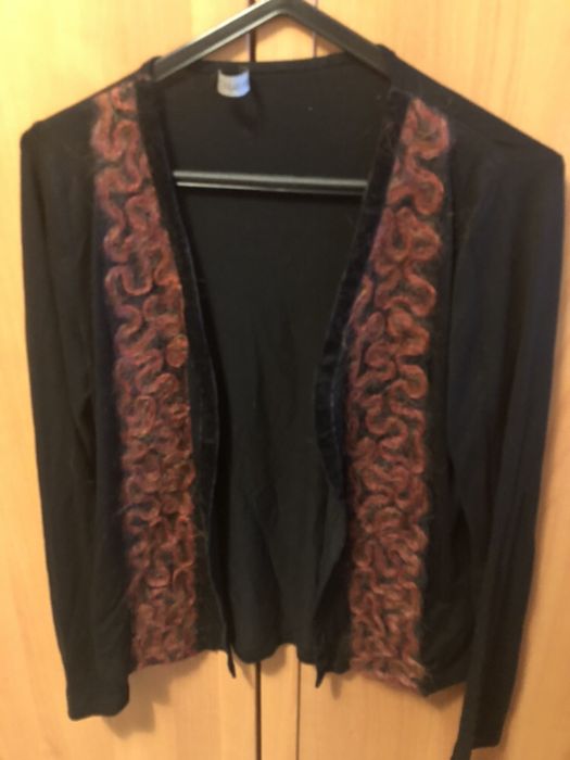 Conjunto Top e casaco