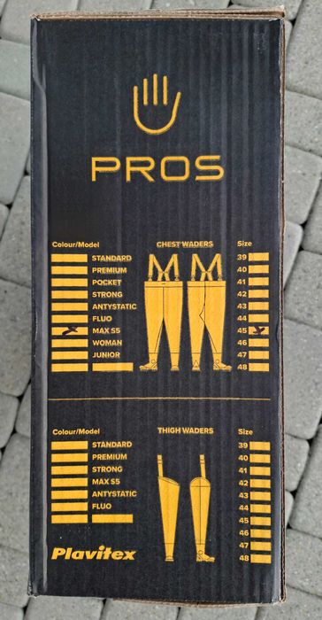 Spodniobuty wodery Pros 45
