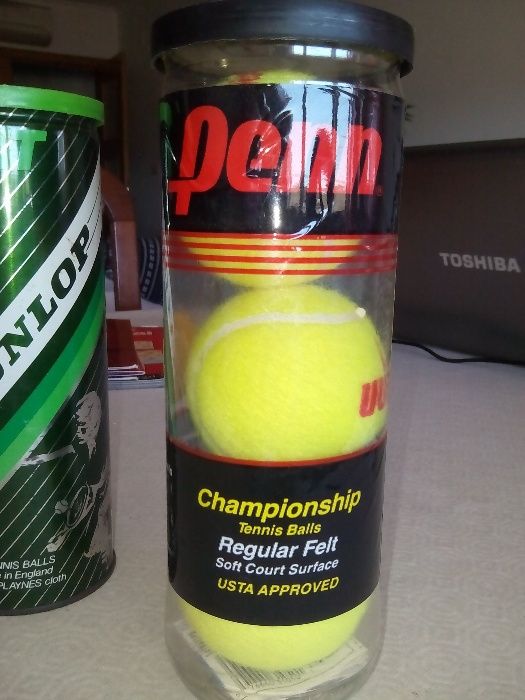 Bolas Ténis Penn e Dunlop NOVAS