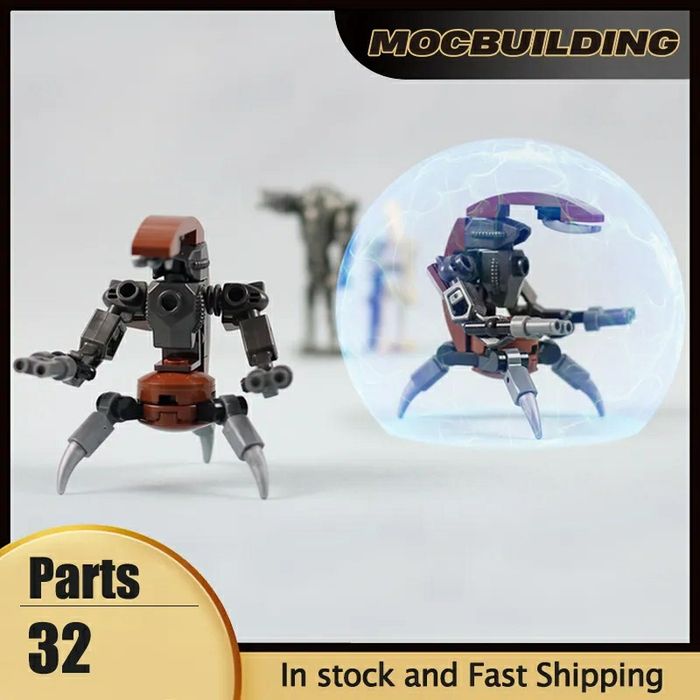 Lego Droideka Moc Star Wars Droid