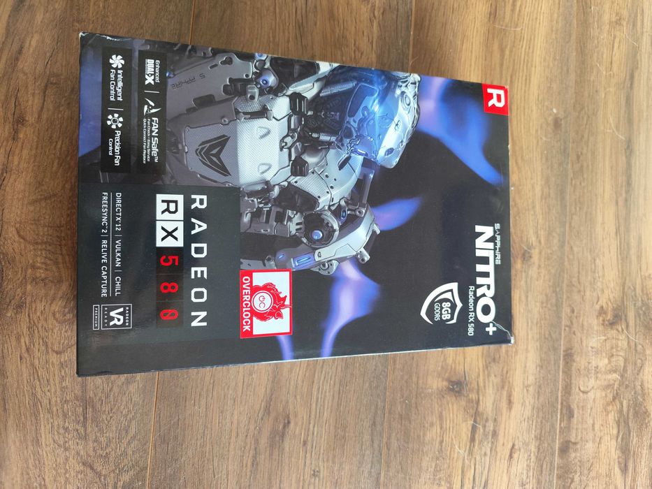 Karta Graficzna Radeon Rx580 Sapphire Nitro+ 8gb
