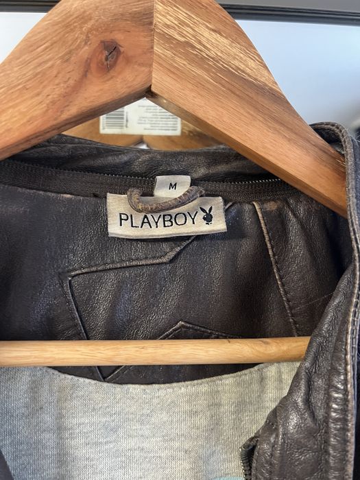 Шкіряна куртка Playboy