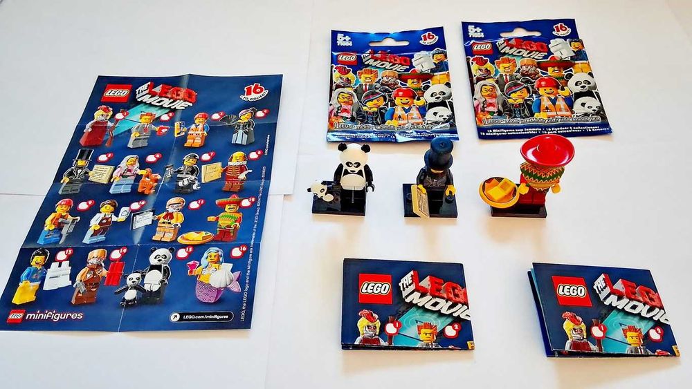 Lego 71004 The LEGO Movie Três Minifiguras colecção novas