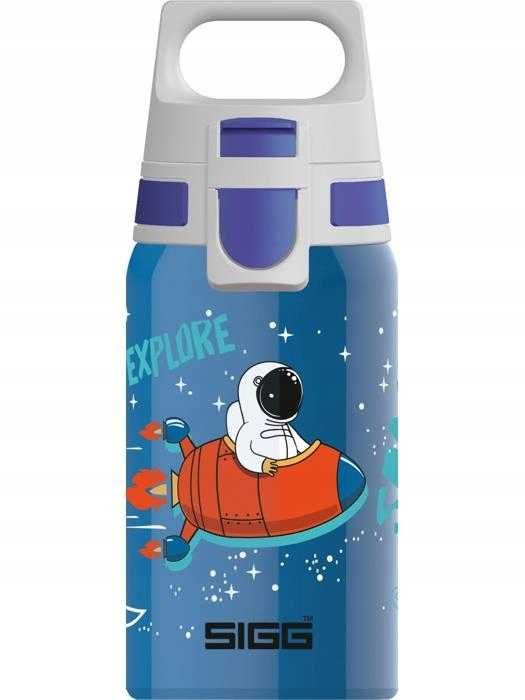 Bidon SIGG 0,5L dla dzieci Niebieski Stal nierdzewna Bez BPA Do szkoły
