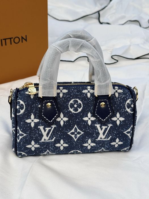 Сумка Louis Vuitton Nano Speedy Denim
