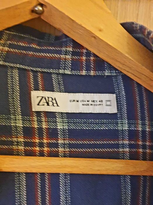 Koszula kratka Zara rozmiar M