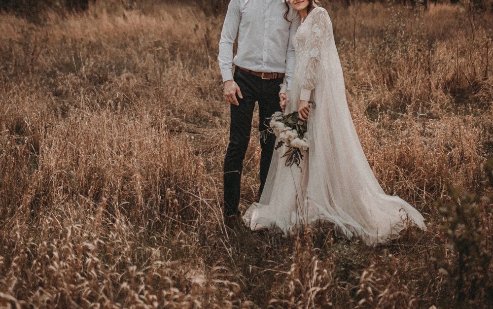Весільна сукня ніжна та вишукана/ wedding dress