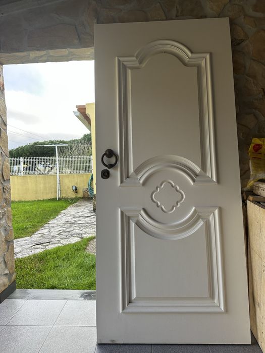 Porta madeira maciça