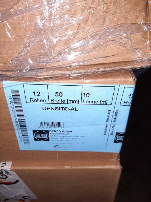 Taśma samoprzylepna aluminiowa densit-AL 50x10 oraz 100x10
