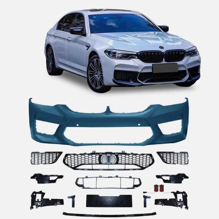 Zderzak Przód PRZEDNI BMW G30 G31 M5 LOOK Zderzaki BMW G30 Przedlift / Polift