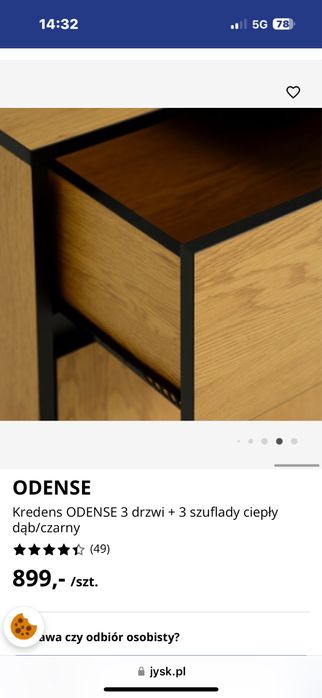 Sprzedam piekna nowa komode