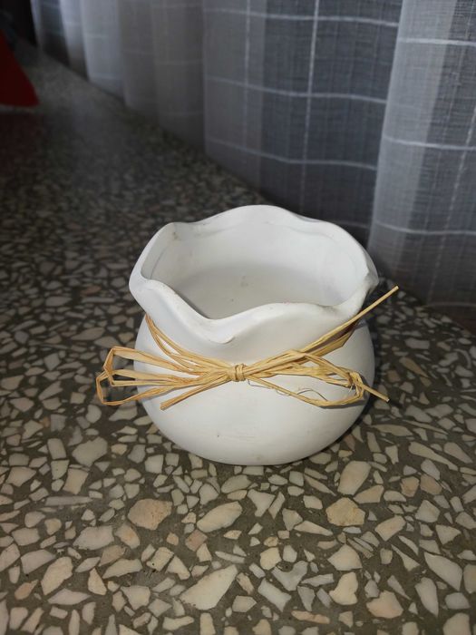 Doniczka Osłonka biała