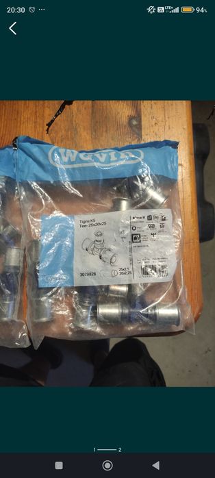 Wavin tigris złącza krztałtki