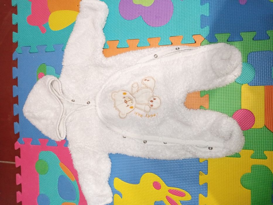 Теплі хлопчик 56-68 розмір 3-9 місяців чоловічок+безкоштовно