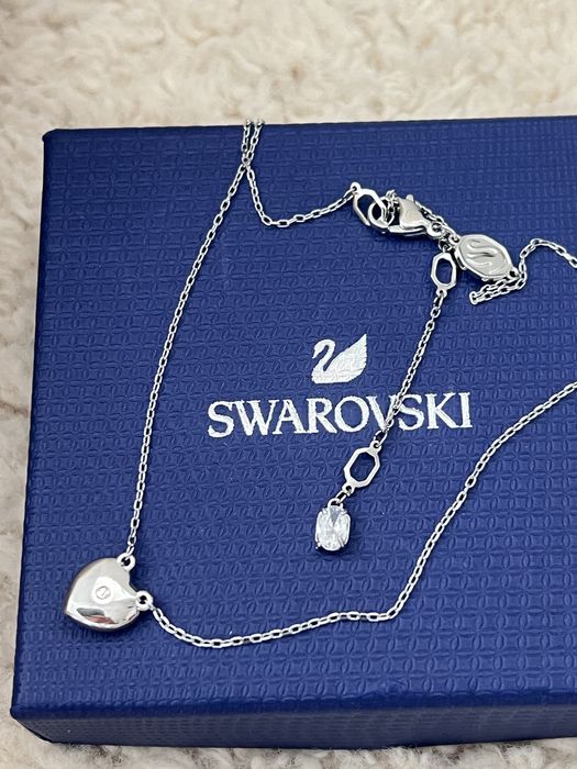 Swarovski Colar Prateado Ariana Grande e Coração