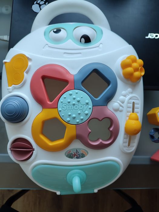 Smoby . Chodzik 3w1 . Pchacz interaktywny wòzek.
