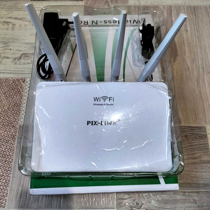 Wi fi роутер PIX-LINK LV-WR21Q Маршрутизатор (состояние нового - ещё в плёнке)