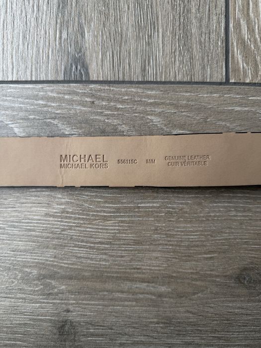 Шкіряний пояс MICHAEL MICHAEL KORS