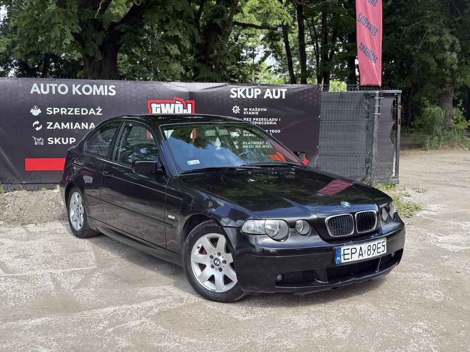 BMW E46 Compact 2.0D Stage 1 180KM 6 Biegów M Sport Klima 2 Strefy Zadbany