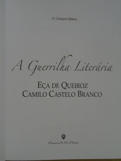 A. Campos Matos - Vários Livros