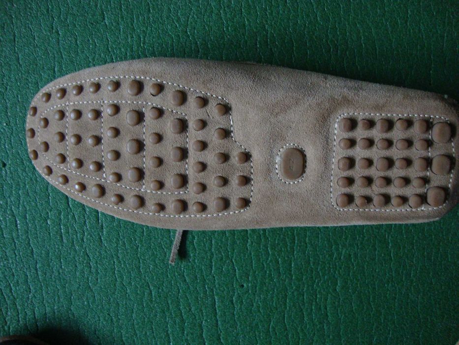 Mokasyny męskie szare rozm 42