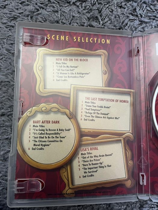 DVD dos simpsons