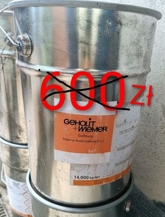 10 Litrów  14kg najlepsza Farba dach garaż posadzka maszyny gęsta porz