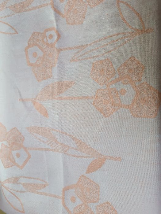 Скатерть льняная жаккардовая СССР