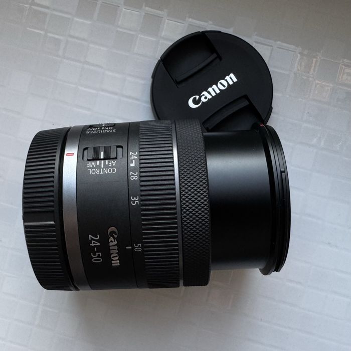 Продам Canon RF 24–50mm f/4.5–6.3 IS STM — стан нового