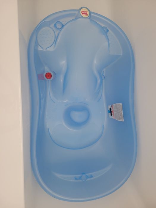 Banheira Ok Baby com termómetro | 90 cm – Excelente oportunidade