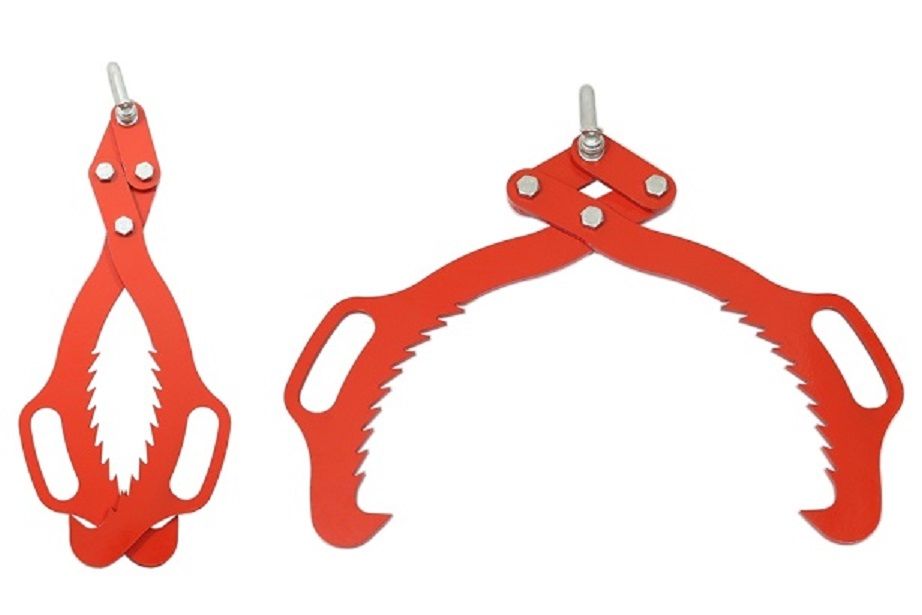 Chwytak do drewna, płyt, jumbo, 500 mm kleszcze