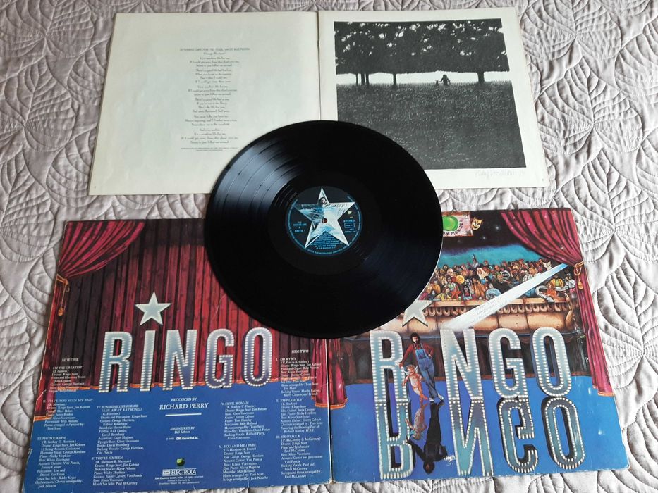 Lou Reed - Frank Zappa - Godley & Crème - Mica Paris– Ringo Starr –– Vinil LP