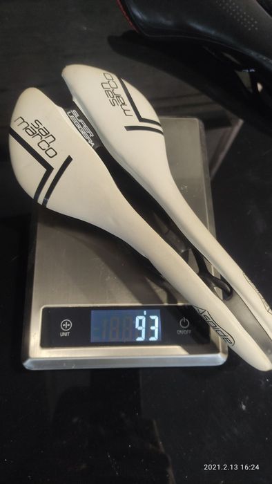 Selim San Marco, Selle Italia. M.Velocidades ESQ SHIMANO XT