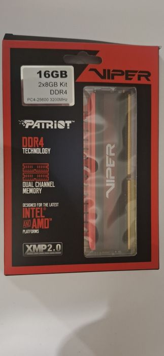 Pamięci ram ddr 4 16GB 3200MHz CL16 Viper