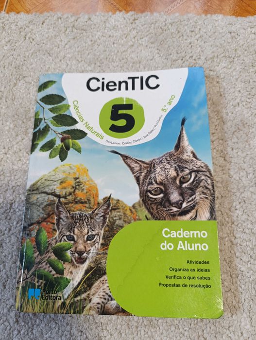 Livro de fichas Cientic 5- ciências naturais 5°ano
