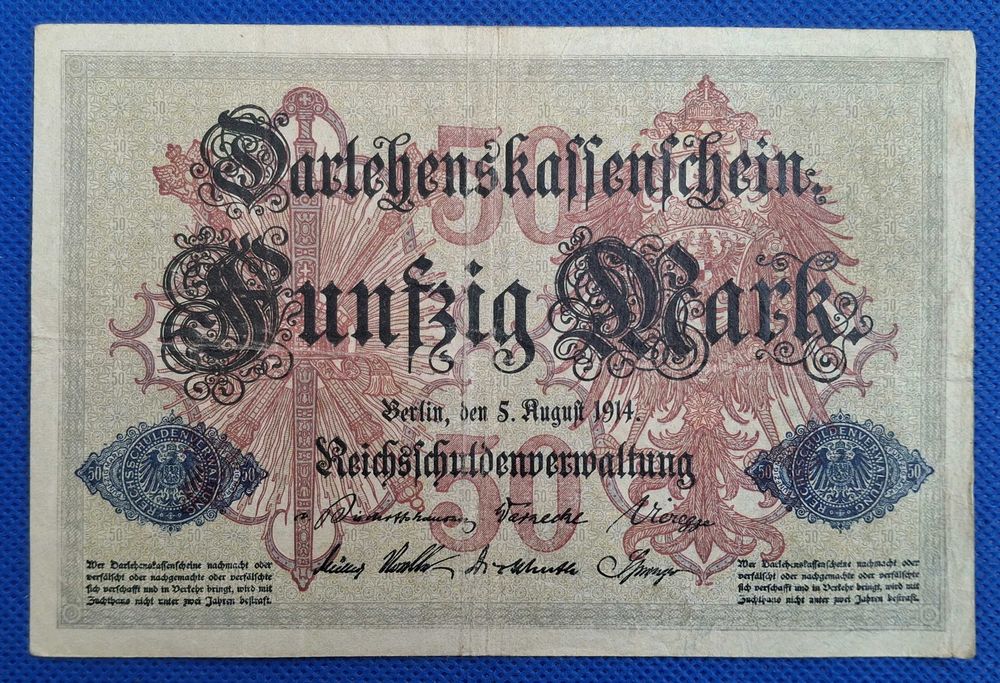 Alemanha - 50 Mark 1914 (MBC)