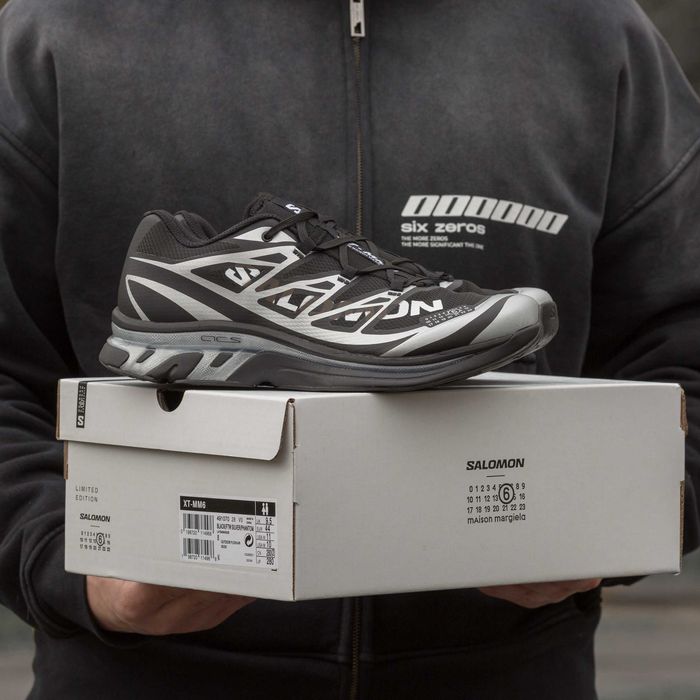 !АКЦІЯ! Кросівки Salomon XT-MM6 x Maison Margiela Black Silver