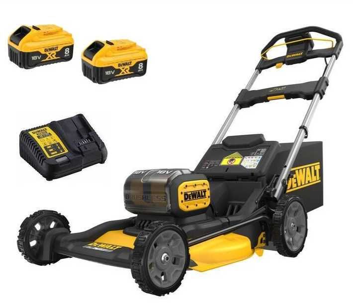 Kosiarka Akumulatorowa DEWALT DCMWP134W2-QW 2x18v XR - 2 x 8Ah Zestaw