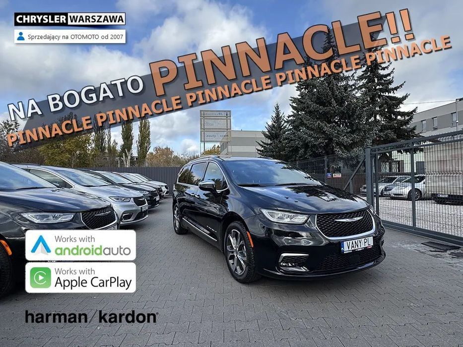 Chrysler Pacifica Pinnacle, Radar, Panorama, Kam 360
