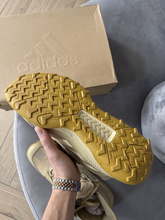 Adidas Terrex Wysokie Oryginalne Buty Trekkingowe Męskie Brązowe 46