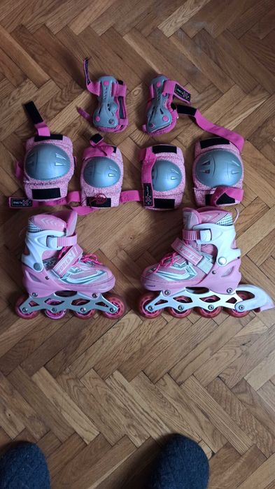 Ролики для детей, регулируемый размер 31-34