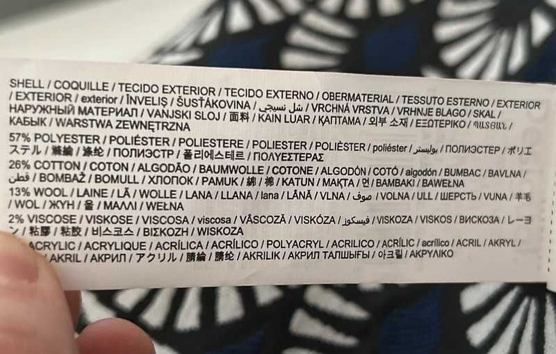 Płaszcz Desigual z wełną