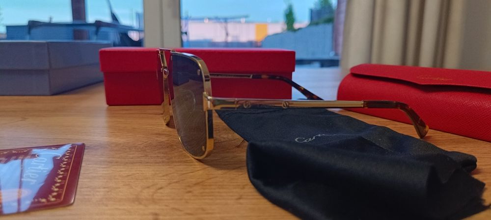 Okulary przeciwsłoneczne Cartier