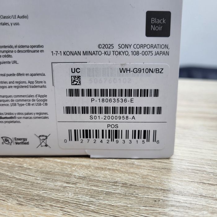 Ігрові навушники Sony INZONE H9 II Black WH-G910N Нові! Магазин!